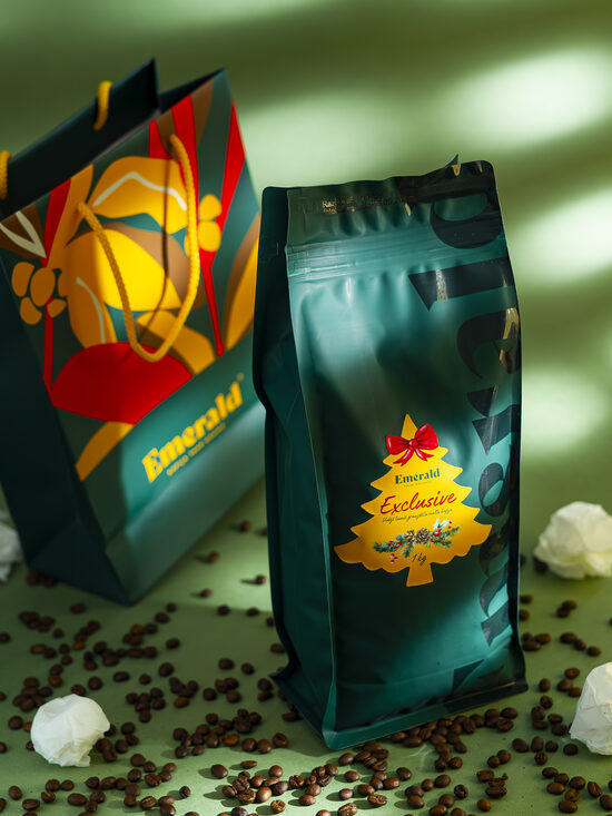 Svētku kafijas pupiņas "Exclusive" 1 kg